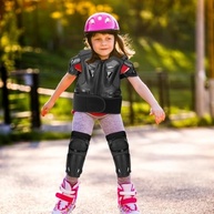 Equipamento de Proteção Infantil para Bicicleta Suja e Moto - Conjunto Completo Ajustável - imagem 3