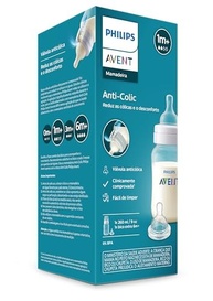 Mamadeira Anti-Cólica Philips Avent SCY119/04 260ml com Bico Extra - Conforto e Segurança para Bebês - imagem 3
