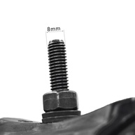 Trava de Aro de Pneu 4,7cm para Motos Off-Road e Monkey Bike - Segurança e Performance! - imagem 4