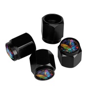 Tampas de Válvula Borboleta Coloridas - Alumínio Premium para Carros, SUVs, Motos e Bikes - imagem 1