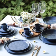 Conjunto com 6 Pratos de Sobremesa Boreal 21,5cm - Bio Stoneware Porto Brasil - imagem 3