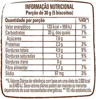 Nesfit Biscoito Delice Cacau E Avelã 140G - imagem 2