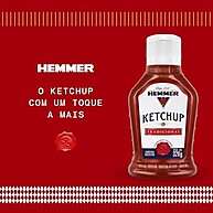 Hemmer Ketchup Tradicional Bisnaga 320G - imagem 4