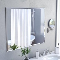 Espelho Retangular Decorativo 70x50cm com Bisotê - Ideal para Banheiro e Quarto - imagem 4