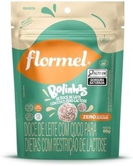 Bolinha Doce de Leite Zero LactoseFLORMEL Bites Zero Açúcar- Pouch 60 Gramas - imagem 4