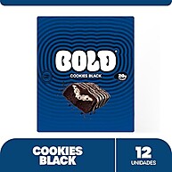 BOLD Snacks Cookies Black: 12x Barra Proteína 20g - imagem 4