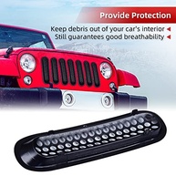 Grade Frontal Jeep Wrangler JK/JKU 2007-2017 Matte Black - Estilo e Proteção AggAuto - imagem 5