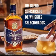 Whisky Escocês Blended 10 Anos Ballantine's Garrafa 750ml - imagem 3