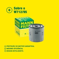 Filtro de Óleo MANN-FILTER W712/95 Blindado: Proteção e Eficiência Máxima para Seu Motor VW e Audi - imagem 4