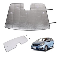 Protetor Para-brisa Honda Fit 2022-2025 Dobrável | Bloqueio UV e Frescor - imagem 2