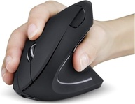 Mouse Vertical Ergonômico Bluetooth 2.4G Sem Fio 1600 DPI - Conforto e Saúde para Seus Pulsos - imagem 2