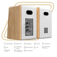 Monitor de Áudio Sound SS-003: Som Imersivo 80W RMS com Bluetooth, Óptico e USB - imagem 3