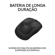 Mouse Logitech M240 Bluetooth: Silencioso, Confortável e Bateria de 18 Meses - imagem 5
