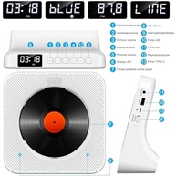 Elyblo CD Player Portátil: Som Hi-Fi, Bluetooth, Rádio FM e Mais! - imagem 5