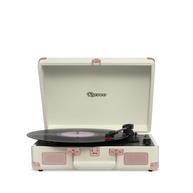 Vitrola Raveo Sonetto Rose Gold: Bluetooth, USB (Grava/Reproduz) e Rádio FM - imagem 1