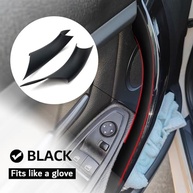 Capas para Puxador de Porta Interna BMW Série 3 e 4 (F30/F32) - Preto Premium - imagem 4