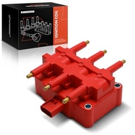 Bobina de Ignição A-Premium (Vermelha) para Jeep Wrangler, Dodge Grand Caravan e Chrysler - Desempenho Confiável - imagem 2