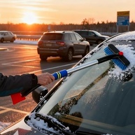 Bohany Escova de Neve Telescópica: Limpeza Eficaz e Segura para Seu Carro no Inverno - imagem 4