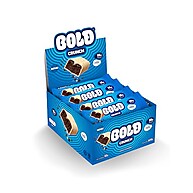 BOLD Crunch Cookies & Cream: 12x Barra Proteína 15g - imagem 4