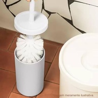 Escova Sanitária Bold Branca – Design Moderno e Limpeza Eficiente - imagem 2