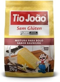 Tio João Mistura Para Bolo Sabor Baunilha - 270G - imagem 1