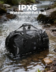 Bolsa Moto KEMIMOTO 40L: Aventura Impermeável e Segura para Sua Viagem - imagem 3