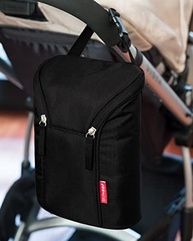 Bolsa Térmica para Mamadeira Skip Hop Double Bottle Bag - Preto - imagem 5
