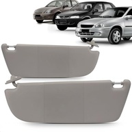 Par Quebra Sol Corsa, Classic, Celta e Prisma (Cinza com Bolsa) - Newtec - imagem 2