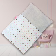 Samani Bolsa de Semente para Cólicas Bebê - Estampa Corações | Alívio Natural com Ervas Aromáticas - imagem 3