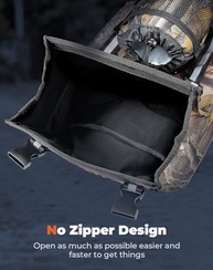 KEMIMOTO Bolsa de Para-choque ATV: Armazenamento Impermeável Expandido com Suporte para Bebidas - imagem 5