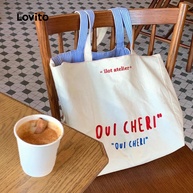 Bolsa de Ombro Lovito Carta Casual Grande: Estilo e Conforto para o Trabalho - imagem 1