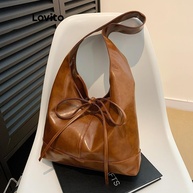 Bolsa de Ombro Lovito Casual com Arco Brilhante - LFA60037 - imagem 1