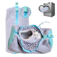 Bolsa para Máquina de Lavar Sapatos - Chenille Microfibra com Zíper YKK | Proteção Total e Limpeza Profunda - imagem 2