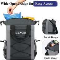 INSMEER Mochila Térmica 40 Latas - Bolsa Refrigeradora à Prova de Vazamento para Camping, Praia e Piquenique - imagem 5