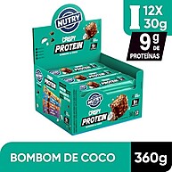 Nutry Protein Bombom Coco: 12x 30g com Whey e 9g Proteína - imagem 4