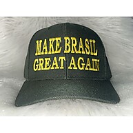 Boné Make Brazil Great Again: Estilo e Patriotismo! - imagem 1