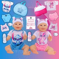 Boneca Reborn Gêmeos: Realismo e Diversão! - imagem 1