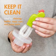 Boon Escovas de Substituição para Mamadeiras Cacti – Kit Completo com 4 Peças para Limpeza Profunda e Segura - imagem 5