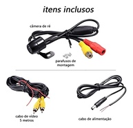 Câmera de Ré Universal Borboleta: Visão Noturna Colorida para Carros, Caminhões e Vans - imagem 2