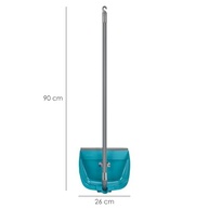 Pá de Lixo com Cabo Longo - Bettanin Cor Tiffany | Borracha Flexível e Design Inovador - imagem 3