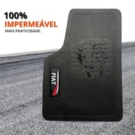 Jogo de Tapetes Automotivos Fiat 5 Peças em Borracha Premium com Logo Bordado - Universal - imagem 5