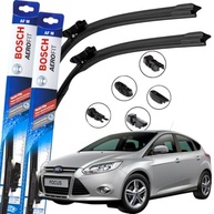 Kit 2 Palhetas Limpador Parabrisa Bosch Aerofit Multiclip Ford Focus 2014-2022 - imagem 2