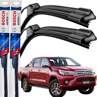 Palheta Limpador Parabrisa Bosch Aerofit Hilux 2006-2016 (Par Dianteiro Original) - imagem 2