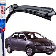 Par de Palhetas Limpador Parabrisa Bosch Aerofit Original Toyota Etios Sedan (2012-2024) - imagem 1