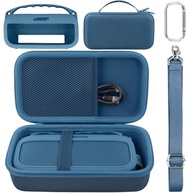 Capa Protetora Bose SoundLink Flex 2ª Geração: Rígida, Silicone, Mosquetão e Alça Azul - imagem 2