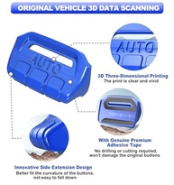 Kit 4 Capas Botão Interruptor Vidro Jeep Wrangler JL/Gladiator JT Azul - Acessórios Premium - imagem 4