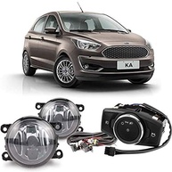 Farol de Milha Ford Ka 2018-2019: Iluminação Original com Botão - Kit Completo - imagem 1