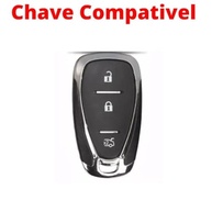 Capa de Couro Premium para Chave 3 Botões: Onix Plus, Tracker, Cruze, Equinox, Camaro - imagem 3