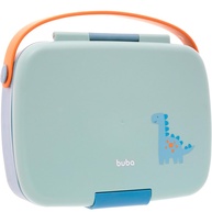 Buba Bento Box Magic Dino - Marmita Infantil com Talheres e Divisórias - imagem 1