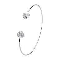 Bracelete Prata 925 Corações: Elegância Romântica - imagem 1